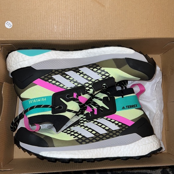 🆕ADIDAS Men’s Terrex Free Hiker Boot Size 8 - Picture 7 of 9